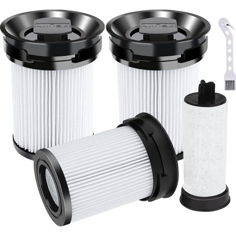 3er-Pack Feinstaubfilter für Miele TriFlex HX1 FSF Pro Cat & Dog HX-FSF HEPA Akku-Staubsauger - Ersatzteilnummer 11289902 (1/5)