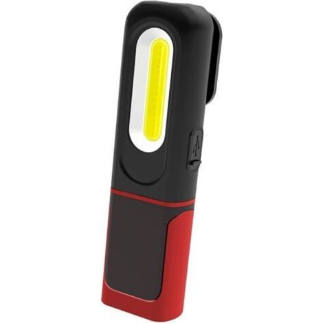 Rechargeable LED Work Light, 2 in 1 Inspection Lamp with 360 Degree Rotation and 5W COB LED Torch Lamp with Magnetic Base and Hook (1/5)