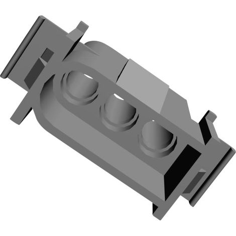 TE Connectivity Boîtier femelle pour câble série .140 MATE-N-LOK Nbr total de pôles 3 1-350347-0 1 p