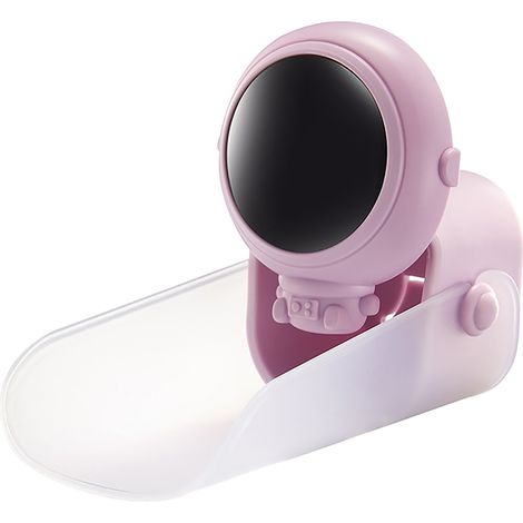 Robinet bébé rallonge 10,3cm aide-lavage mains enfant U forme dessin animé sécurité lavabo extension pour tout-petits violet clair (1/5)