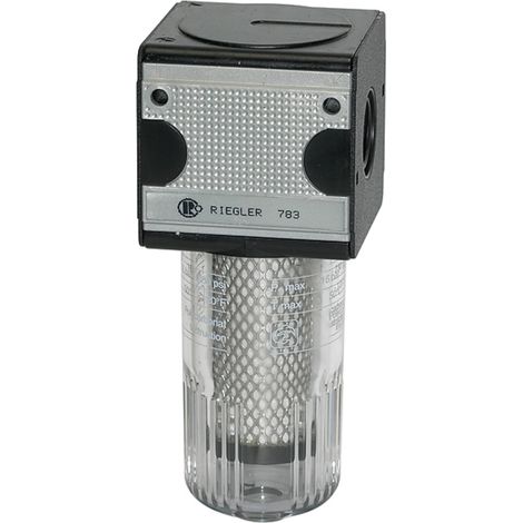 Riegler Aktivkohlefilter »multifix«, mit PC-Behälter, BG 3, G 1/2 (1/4)