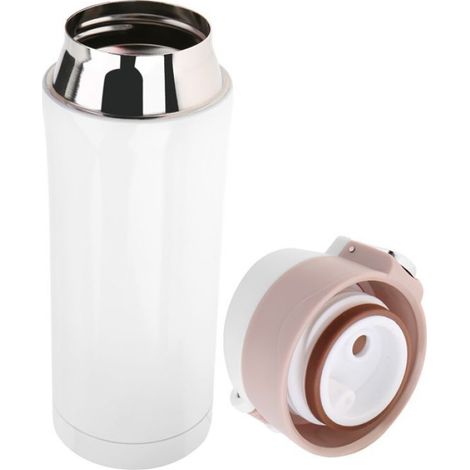 Bouteille en acier inoxydable sous vide en acier inoxydable, bouteille d'eau isolée, tasse de voyage, table mug (1/5)