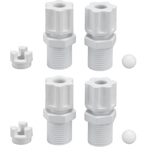 QORVA-2 ensemble adaptateur de raccord d'entrée de clapet anti-retour accessoires de nettoyage de piscine pour HAYWARD CL200 CL220 (1/5)
