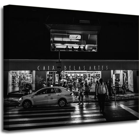 Leinwanddruck Architektur Taxistraße 50x40 cm