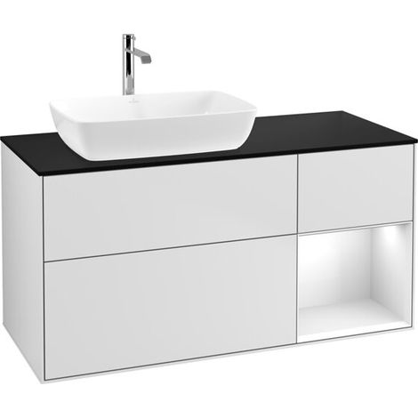 Villeroy & Boch F812GFMT Meuble sous lavabo Finion F81 (1/2)