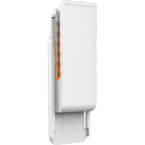 Support Pour Multiprise - Sans Perçage - 606 Trou - Fixation Murale - Gestion De Câbles Et Routeur - Blanc - 1 Pièce (1/5)
