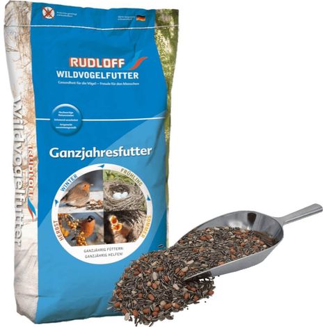 Rudloff Nourriture pour mésanges EXTRA 20 kg Nourriture pour oiseaux toute l'année Tournesol (1/5)