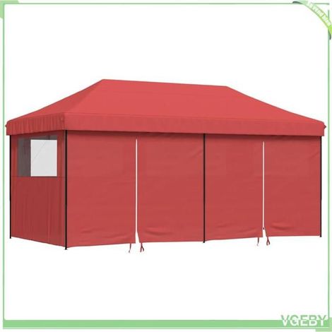 Tente de réception pliable - FAFEICY - 4004955 - 4 parois latérales - 580x292x315 cm - Toit Oxford PVC (1/5)