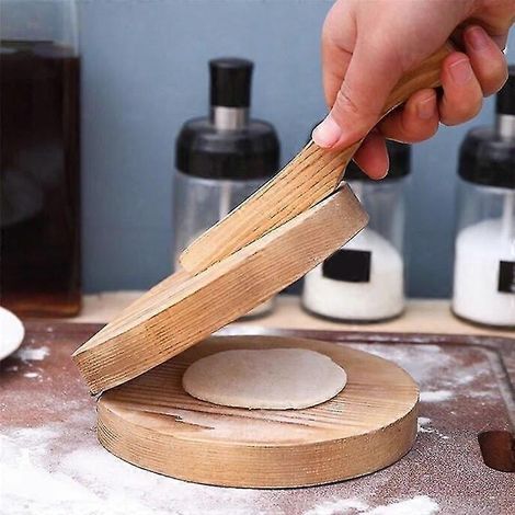 Presse à pâte en bois, presse-pâte, moule à raviolis, outil pour la fabrication de raviolis, moule pour la cuisine et la pâtisserie (1/5)