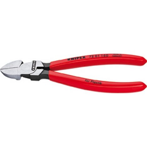 Pince coupante latérale pour plastique sans facette Knipex 72 01 160 160 mm 1 pc(s)