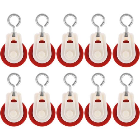 Accessoires de poulie de sortie de Ventilation de poulie de serre de 10 pièces pour la ferme agricole (1/5)