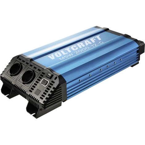 VOLTCRAFT Inverter MSW 2000-12-G 2000 W 12 V/DC - 230 V/AC Onda sinusoidale modificata (1/5)