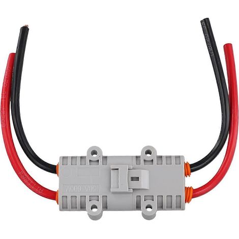 Connecteur mâle/femelle 50 A haute intensité étanche pour climatisation de stationnement, connecteur d'amarrage carré 10 (1/5)