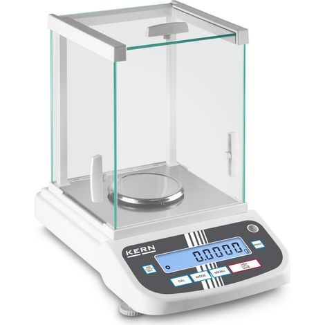 Kern Analysenwaage ADB 100-4, Wägebereich 120 g, Ablesbarkeit 0,1 mg