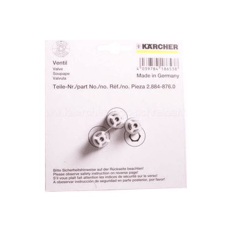 SOUPAPE X3 POUR NETTOYEUR HAUTE-PRESSION KARCHER - 28848760