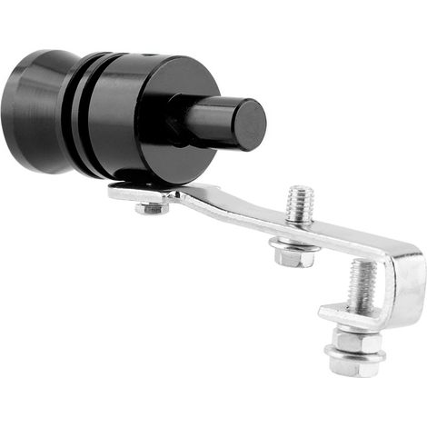 Tuyau d'échappement sifflet turbo universel pour auto, ATV, SUV - Accessoire automobile noir. (1/5)