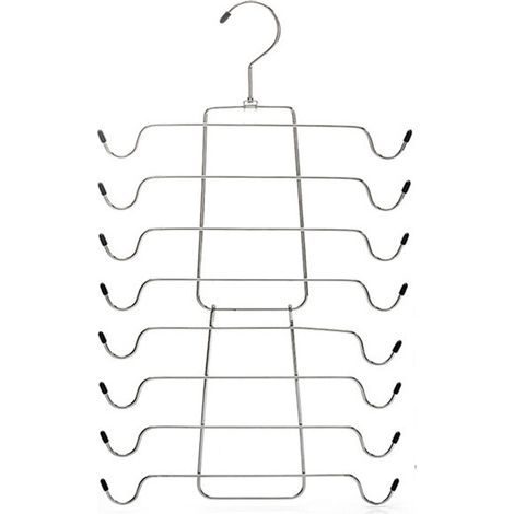 Séchoir à linge pliable 8 niveaux, support multi-fonctions sans couture pour sous-vêtements (1/5)