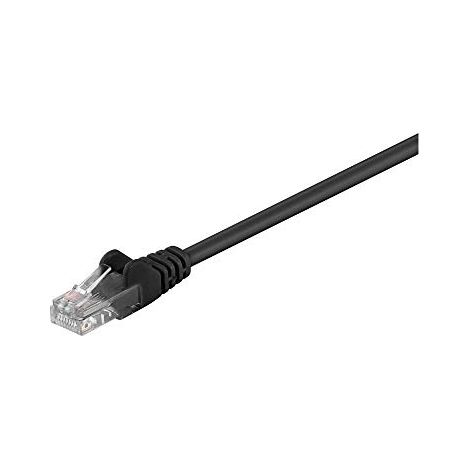 INTELLINET Patch cord in CCA Cat. 5 20,0 mt Nero UTP (1/2)