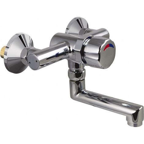 Mitigeur mural monobloc pour lavabo PRESTO P3500 chromé (1/6)