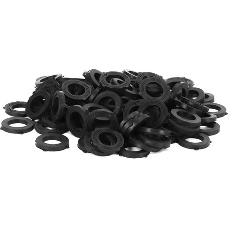 100 Joints d'étanchéité en caoutchouc G3/4 pour robinet de jardin, rondelles imperméables pour tuyau d'arrosage, accessoires de joint (1/5)