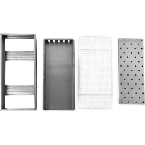 Barbecue à charbon de bois pliable et portable en acier laminé à froid pour les fêtes à la maison et au jardin (1/5)