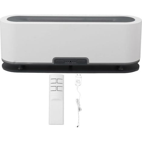 200-ml-Luftbefeuchter mit Flamme, farbigem Licht und Aromatherapie-Diffusor für Zuhause und Büro, 100–240 V, Weiß, EU (1/5)