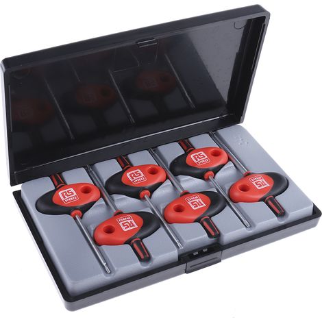 Jeu de clés Torx T6 T7 T8 T9 T10 T15 6 pièces , RS PRO ( Prix pour 1 ) (1/5)
