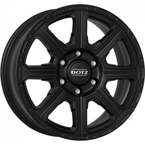 Jante DOTZ Acier Kalahari black 17 pouces - 6 Trous - 8x17 6x139,7 ET30 AL93,1 (1/2)