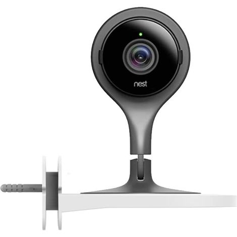 Support Mural Pour Routeur Wifi - Prise En Charge Du Décodeur / Mac Mini / Apple Tv Box / Chat Optique / Interrupteur / Disque Dur / Alimentation Mobile / Tablette (Blanc, 1 Pièce) Uwm02 (1/5)