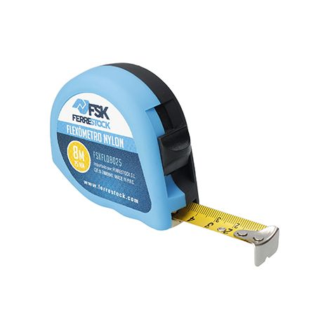 cinta métrica ferrestock ferrestock 8 m doble freno (1/5)