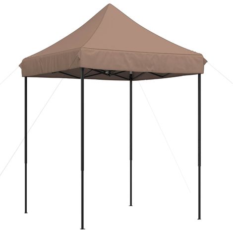 Tenda Party Marrone 200 x 200 x 306 cm Tessuto Oxford vidaXL