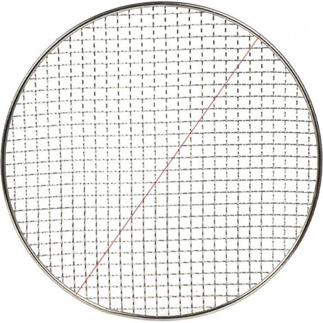 Grill rond 30,5cm pour camping extérieur, poêle à bois, poêle à charbon, barbecue en fonte (1/5)