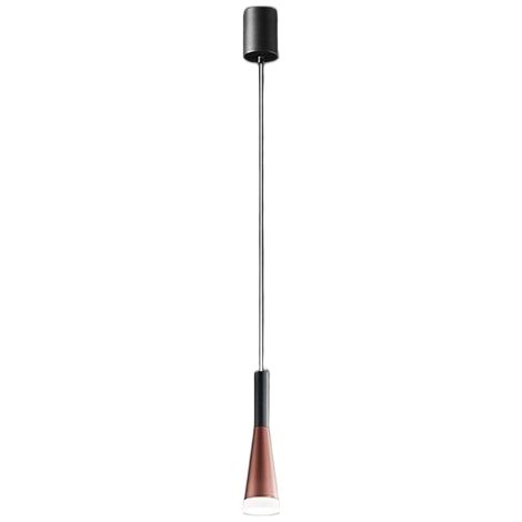 Lampe À Suspension Led Cone Or-Rose-Noir 7W 3000K Perenz (1/3)