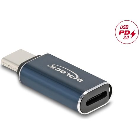 Delock Adaptador USB 2.0 Type-Câ¢ macho zu Lightningâ¢ hembra PD 3.0