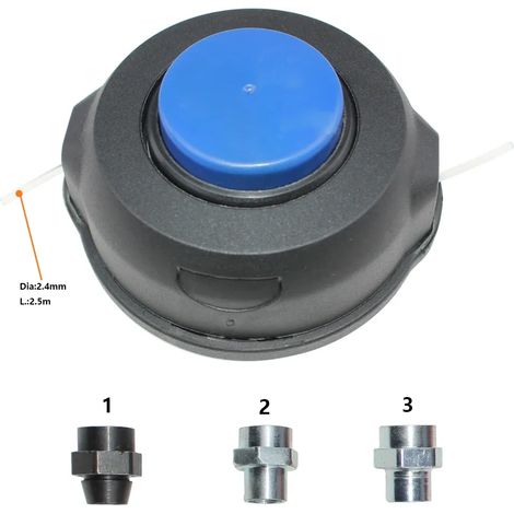 Tête de coupe pour Jonsered GR32 GR36 GR41 GR44 GR50 MC2255 MC2256 RS40 RS41 RS44 RS51 RS52 Partner B405 B440 B450C B450G