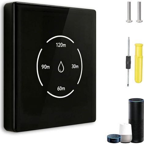 Interrupteur de Minuterie pour Chauffage à immersion 40A 8000W WiFi avec Minuterie Tactile pour (1/5)
