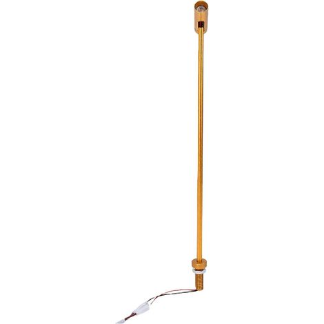 Projecteur LED pour Vitrine de Bijoux en Alliage D'aluminium, Hauteur Réglable avec éclairage Respectueux des Yeux pour les Présentoirs de Vente au Détail et la Décoration (GOLD) (1/5)