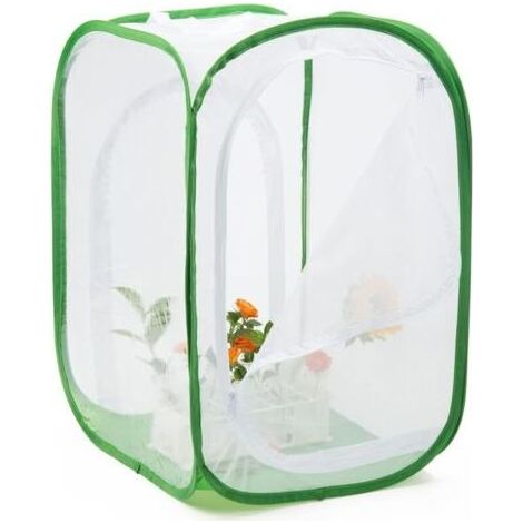 Insecte Papillon Habitat Papillon Jardin Kit Papillon Habitat Cage Pliable Pop-up,606090cm (1/4)