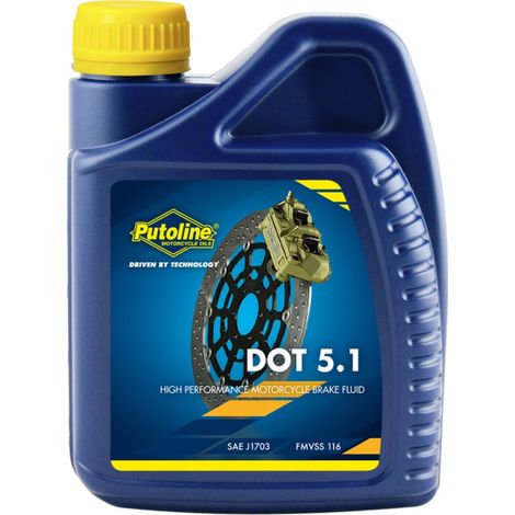 Líquido de frenos PUTOLINE DOT 5.1 500 ml - Novedad del 8 de mayo de 2025