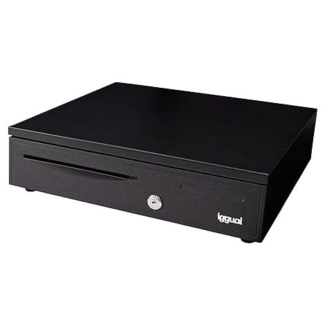 Iggual fer-20 tiroir à monnaie 42cm 4+8 noir (1/5)