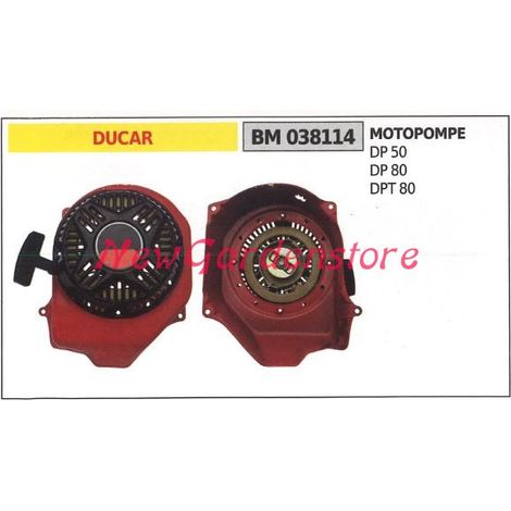 Puesta en marcha DUCAR motor bomba DP 50 80 DPT 80 038114