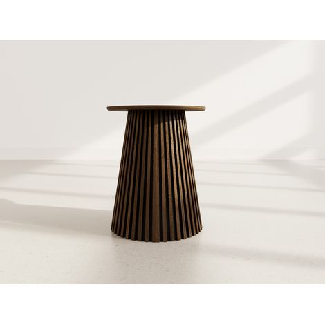 Freya - bout de canapé - 40x50 cm - marron