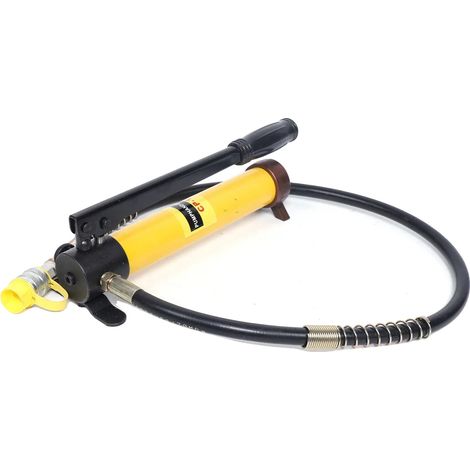 Outil de sertissage hydraulique, capacité de 15 tonnes, design manuel ergonomique, Jaune (1/5)