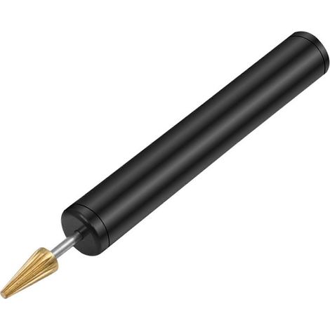 L'applicateur à rouleau pour teinture des bords du cuir sert à teindre en noir le bord supérieur du cuir. (1/5)