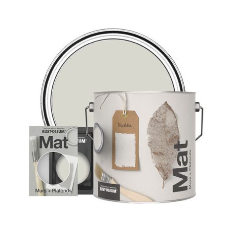 Rust-Oleum Peinture pour murs et plafonds mate lessivable - Mokka (1/3)