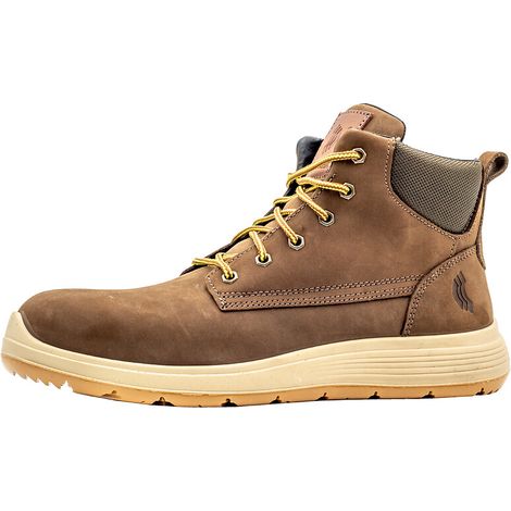 Chaussures de sécurité hautes FUZE S3 CI HI en nubuck pointure 43 - OVER TEAK SRL