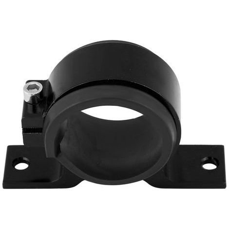 Support en alliage d'aluminium de 50 mm pour le montage d'une pompe à carburant automobile, collier de montage simple, filtre noir.