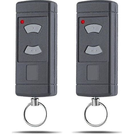 Lot de 2 émetteurs de porte de garage compatibles avec télécommande de garage Hse2-40, Hs4-40, Hsm4-40, 40,685 Mhz – C3