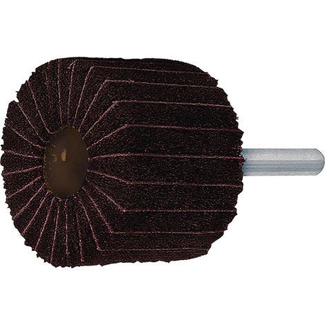 Amoladora de  abanico Ø40xH20mm  K.150/AFINE Kombi  Vlies/Korund Schaft-D.6mm  TECWERK (1/2)