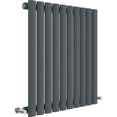 Nuie 600mm x 586mm Anthracite Revive Single Panel Radiator - HLA38 (1/2)